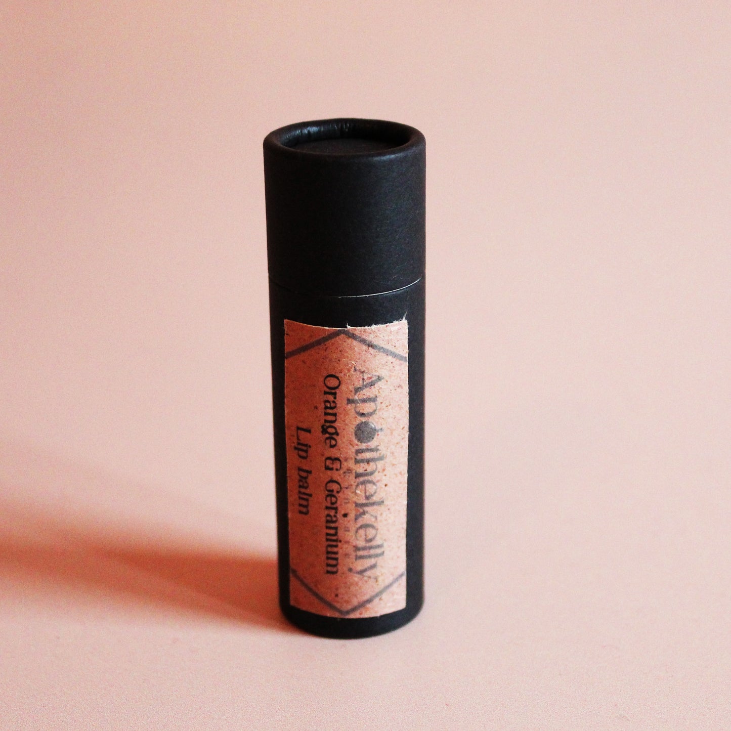 Natural Vegan Lipbalm Orange & Geranium