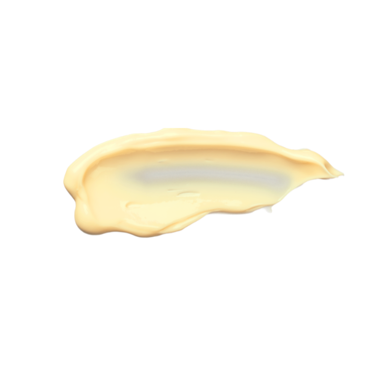 Smear of Yellow cream
