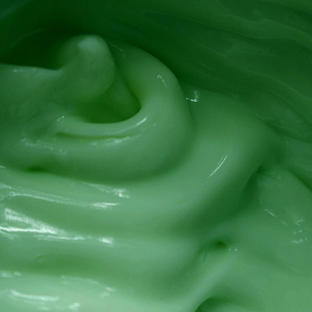 Close up of Green coloured Oily Skin Daily moisturiser